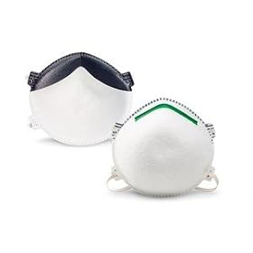 Sperian Disposable particulate respirator, N95 with boomerang nose seal & exhalation valve Medium/Large (20 Per Box)