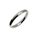 Titanium 3mm Highly polished Court Shape Band Ring by Ti2