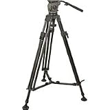 Cartoni Focus CF System, with Focus Head, 1-Stage Ultra Light Carbon Fiber Tripod with Mid-Level Spreader & Soft Case, Supports 2.2 to 22 lbs.