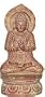 Stone Carving Religious Statue of Lord Buddha 2 x 2 x 4.5 inches (sos401)