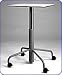 HSfele Trend lift- Tubo 95mm (3-3/4), w/ foot pedal & 250 N gas piston, Black