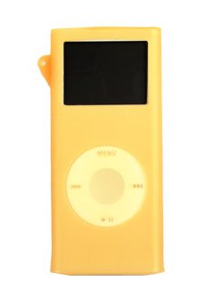 iPod Nano 2nd Generation Silicone Skin - Orange