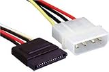 Cables to Go - Power cable - 4 pin internal power (M) - 15 pin SATA power (F) - 6 in