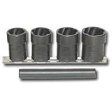 1/2 In Dr Locking Lugnut Twist Socket Removal Kit - 5-Pc