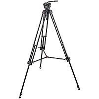 Manfrotto 501HDV,547B Video Tripod Kit with 547B Tripod and 501HDV Video Head (Black)