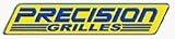 Precision Grilles 749330 EZ Solid Designer Series Starburst Polished Billet Upper Grille - 3 Piece