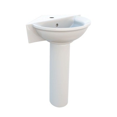 English Turn Single Hole Finish: Bisque