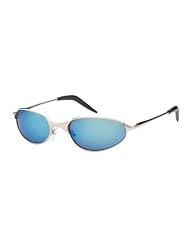 Mens Wired Sports Sunglasses - Golf Baseball etc - Light Silver 5201 by SharpShades