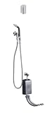 KOHLER Bedpan Washer with Double Foot Control Mixing Valves and Integral Stops, Polished Chrome #13960-CP
