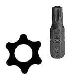 1/4 In Hex Tamper Proof Torx Insert Bit - T-40