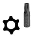 1/4 In Hex Tamper Proof Torx Insert Bit - T-40