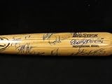 Angels, Los Angeles (2005) Autographed/Hand Signed Big Stick Bat By The 2005 Los Angeles Angels Team