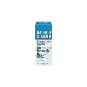 Bausch & Lomb Concentrated Cleaner For Rigid Gas Permeable And Hard Contact Lenses - 1 Oz (30Ml)