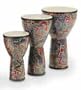 Festival Djembe, Large, Rainbow Finish