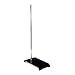 American Educational Stamped Steel Support Ring Stand with Acid Resistant Finish, 8" Length x 5" Width Base Size