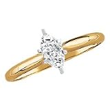 1/2 ct. Marquise Diamond Solitaire