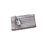 Sunbeam Health at Home King Size Heating Pad with HeatSense Technology, Grey
