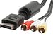 Sony PS3 C�ble AV Composite (C�ble Video Composante)
