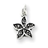 Sterling Silver Small Flower Charm