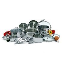 Wolfgang Puck Stainless Steel Cookware Set - 18pc product image