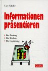 Informationen präsentieren. Der Vortrag - Die Medien - Die Gestaltung
