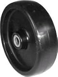 Heavy Duty Deck Wheel With Steel Bushing, Replaces MTD 734-0973, 934-0973, AYP 105455X, John Deere AM33718, and More.