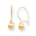Sardelli - 14kt Polished Gold Bead Dangle Earrings