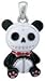 SUMMIT COLLECTION Furrybones Black Panda Bear Pandie Skeleton Boy Pendant Jewelry