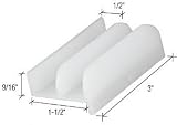 1-1/2 Sliding Shower Door Bottom Guide