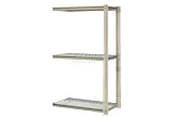 High Capacity Add-On Rack 48x48x96 With 3 Levels Wire Deck 1500 Lb Cap Per Level