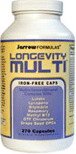 Jarrow Formulas Longevity Multi / Muscle Multi 270 Caps