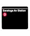New York Subway- Saratoga Avenue Mousepad