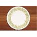Hoffmaster 876074 Budgetboard Coaster, 3-3/8" Diameter, Gold Greek Border (Case of 2500)