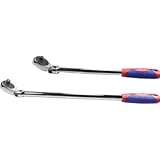 EZ-Red EZRMR1438F 2 Pc Long Flex-Head Ratchet Set
