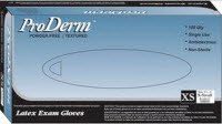 Innovative Health Care 155050 Proderm PF Latex Gloves X-Small 1000/Ca