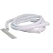 HOSA CABLE ORGANIZER, 3/4"-Diam. PLASTIC TUBING,10 ft.WHITE.