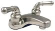 Ultra 4" Brushed Nickel Lever Handle Lavatory Faucet