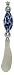 Individually Gift Boxed Spreader Knife with Decorative Glass Cobalt Dot Top Set of Two