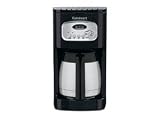 Cuisinart DCC-1150BK 10-Cup Classic Thermal Programmable Coffeemaker, Black