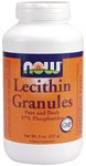 Lecithin Granules by NOW Foods - Natural Foods (10000mg - 1 lbs. Powder)