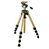 Velbon Chaser EFL-4 (A) Grounder Compact Tripod Legs with PH-157Q Pan & Tilt Quick Release Head (Height 11.4 - 67