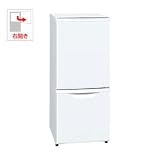 【エコポイント対象商品】パナソニック 138L 2ドア ノンフロン冷蔵庫(ホワイト)Panasonic NR-B142W-W