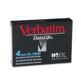 Verbatim 4.0GB 4MM DL 120M DAT Cartridge for DDS2 Tape Drive