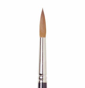 RAPHAEL Kolinsky Sable Fine Point Round Size 16 brush - Best Price on Web!