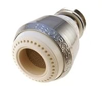 1.5 gpm Chrome Plated Kitchen Faucet Aerator Swivel Spray Stream - low flow design