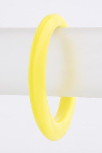 KARMAS CANVAS COLORED ACRYLIC BANGLE (Yellow)