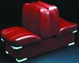 B&M ECONOMY LOUNGE BOAT SEAT -- 17'Color: Red