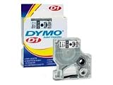 DYMO White Tape/ Black Print 1/2 Inch x 23 Inch, D1 Style Cartridge (45013)
