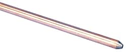 Erico 613840UPC Copper Ground Rod 3/8"x4'