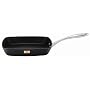 Marco Pierre White Hard Anodized with Copper Base Square Grill Pan 27 x 27cm